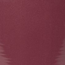 Artikel Pokal Blumentopf 23cm Rot Metall für stilvolle Dekoration