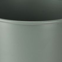 Artikel Metall Pokalvase grün 23cm für elegante Dekoration und Blumenarrangements