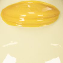 Artikel Keramik-Ente Vase Gelb 15cm 2er Set - Lustige Deko für kreatives Arrangement