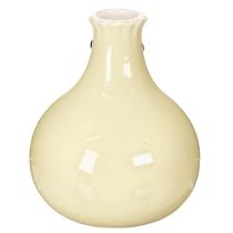 Artikel Keramik-Ente Vase Gelb 15cm 2er Set - Lustige Deko für kreatives Arrangement