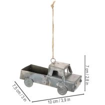 Artikel Metall-Deko-Hänger Fahrzeuge 9-10 cm für Innenbereich