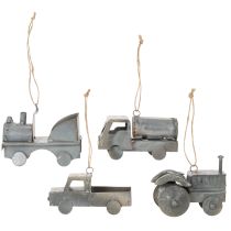Artikel Metall-Deko-Hänger Fahrzeuge 9-10 cm für Innenbereich
