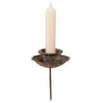 Artikel Vintage Spitzkerzenhalter zum Stecken Ø8,5cm H11,5cm 4St - Elegante Deko für Festlichkeiten und Interieur