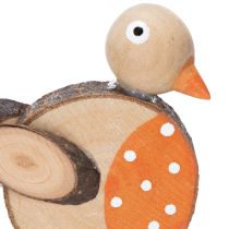 Artikel Holz Vogel Gartenstecker 33cm für Frühlings- und Sommerdekoration, 16 Stück bunt sortiert