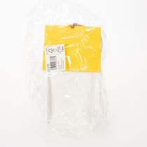 Artikel Vogelhaus aus Holz mit floralem Muster und gelbem Dach für Innenbereich und Balkon 21 cm