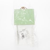 Artikel Vogelhaus aus Holz mit floralem Vintage-Design, 21cm hoch, mintgrünes Dach