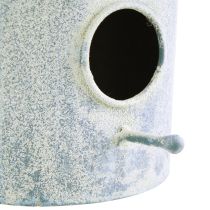 Artikel Charmantes Metall-Vogelhaus für Garten Balkon Dekoration Ø15cm H21cm