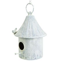 Artikel Charmantes Metall-Vogelhaus für Garten Balkon Dekoration Ø15cm H21cm