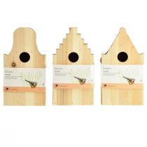 Artikel Vogelhaus Holz Brutkasten Blaumeise Tanne H22,5cm 3St