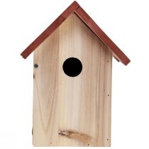 Artikel Vogelhaus aus Holz Nistkasten Natur Braun/Beige 23cm 1 St