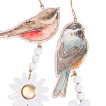 Wanddeko Frühling, Hängedeko, Vogel Deko 70,5×36,5cm