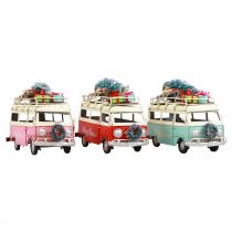 Artikel Weihnachtsbus Weihnachts Auto Vintage Deko Metall 17cm 1St