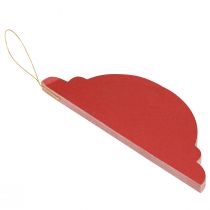 Artikel Weihnachtsdeko Papier Christbaumschmuck Bordeaux H20cm