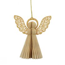 Artikel Papierengel Weihnachtsengel Deko Papier Creme H12cm 4 St