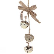 Artikel Weihnachtsglöckchen Christbaumschmuck Gold Set, festlich & elegant, 3,5cm 3St