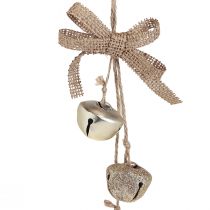 Artikel Weihnachtsglöckchen Christbaumschmuck Gold Set, festlich & elegant, 3,5cm 3St
