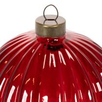Artikel Weihnachtskugeln Glas Rot 8cm 12er-Set