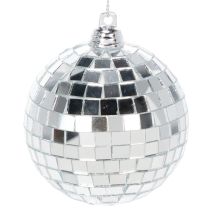 Artikel Weihnachtskugel Spiegeloptik 7 cm Silber 6er Set