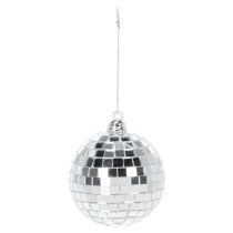 Artikel Weihnachtskugel Spiegeloptik 7 cm Silber 6er Set