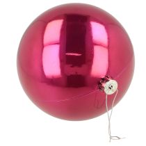 Artikel Christbaumkugel Pink Kunststoff Ø14cm Bruchsicher Glänzend