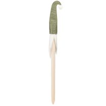 Artikel Weihnachtsmann am Stab Weihnachtswichtel Grün 57cm 4 St - Skandi Deko