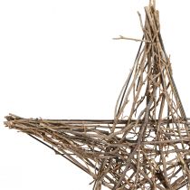 Artikel 50cm Großer Weihnachtsstern zum Hängen - Naturdeko aus Zweigen