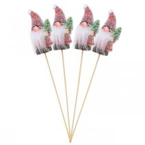 Artikel Deko Wichtel Weihnachtsmann Dekostecker Weihnachten 10cm 4 St