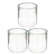 Artikel Glaszylinder Vase transparent 10 cm 3er-Set für Innenbereich