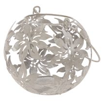Artikel Windlicht Metall Hängedeko Deko Laterne Grau Ø14cm H13cm