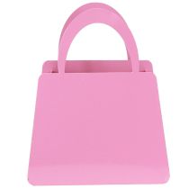 Artikel Windlicht Metall Glaseinsatz Rosa Tasche Deko 18cm 2er Set