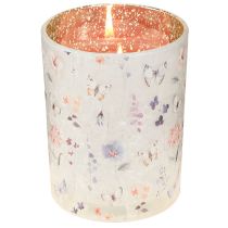 Artikel Windlicht Glas 12,5 cm mit Schmetterlingsdesign im 2er Set für stimmungsvolle Dekoration