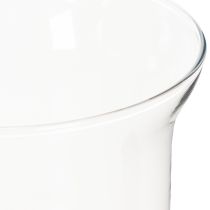 Artikel Glas Windlichtvase 25cm transparent für Innen- und Außenbereich