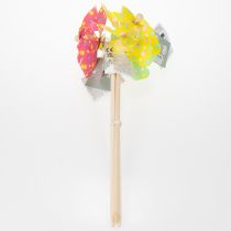 Artikel Bunte Garten-Windräder 47cm im 3er-Set für kreative Dekoration im Blumenbeet