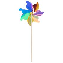 Artikel Farbenfrohes Gartenwindrad 75 cm – Bunte Dekoration für Balkon und Terrasse