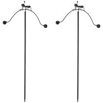 Artikel Gartenstecker Ameise Windspiel Metall 66cm Set 2 Stk Gartendeko