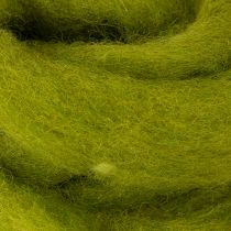 Artikel Grüne Filzwolle aus 100% Wolle für kreative Dekorationen, 2m Länge