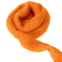 Artikel Filzwolle Orange 2m für Dekoration, Bastelprojekte und Floristik