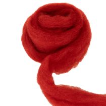 Artikel Dekowolle Filzwolle Rot 2m – Kreative Floristik- und Dekorationsideen