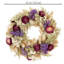 Artikel Trockenblumenkranz Tischdekoration 25cm Innenbereich