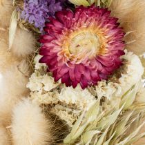 Artikel Trockenblumenkranz Tischdekoration 25cm Innenbereich