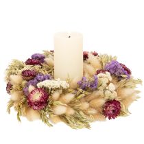 Artikel Trockenblumenkranz Tischdekoration 25cm Innenbereich