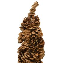Artikel Rustikaler Zapfen Tischweihnachtsbaum 60cm – Natürliche Weihnachtsdeko aus Kiefernzapfen