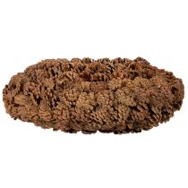 Artikel Zapfenschale rund 38 cm Pflanzgefäß Naturbraun Tannenzapfen