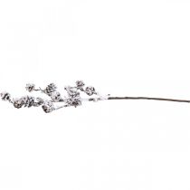 Artikel Weihnachtszweig Dekozweig Zapfenzweig Beschneit 72cm