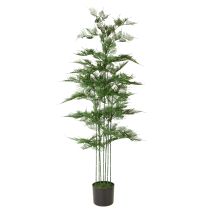 Artikel Künstlicher Bambusbaum 132 cm Grün mit Schwarzem Topf