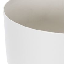 Artikel Pokal aus Metall in Weiß 29cm - Eleganter Dekopokal für vielseitige Gestaltung