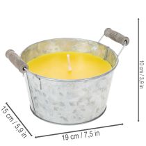 Artikel Citronella-Kerze Outdoor Zinkeimer 15x19x10cm