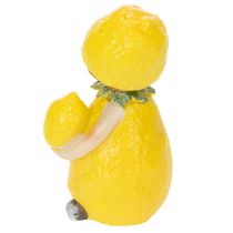 Artikel Zitronenkind Figuren aus Polyresin 9 cm Tischdekoration für Innen- und Außenbereiche