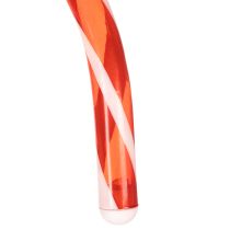 Artikel Künstliche Zuckerstange aus Kunststoff 60cm Rot-Weiß 3er Set für Innenbereiche