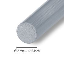 Artikel Aluminiumdraht 2mm, 118m Rolle - Vielseitiger Schmuckdraht Silber für Floristik und Dekoration, 1kg